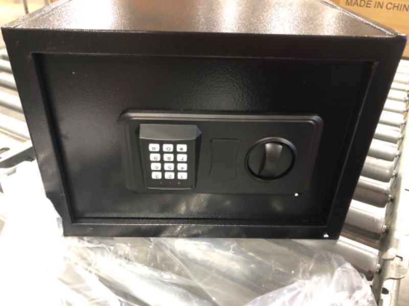 Photo 2 of 0.8 Cubic Home Safe Fireproof Waterproof with Digital Keypad Key, Anti-Theft Fireproof Safe with Fireproof Money Bag, Security Safe Box for Pistol Money Medicine Important Documents 0.8Cubic