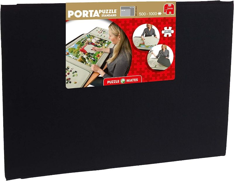 Photo 1 of Jumbo, Puzzle Mates, Portapuzzle - Standard 1,000 Piece, Jigsaw Puzzle Accessories