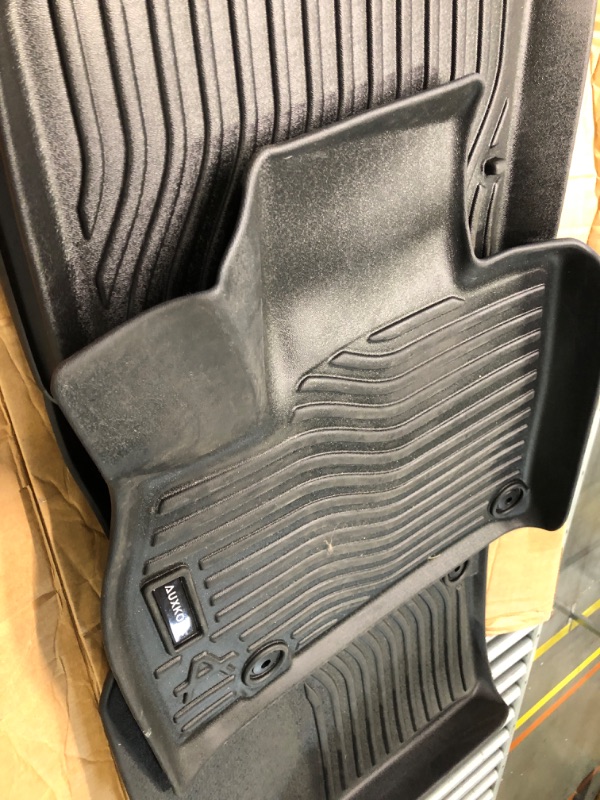 Photo 3 of Auxko All Weather Floor Mats Fit for Honda Accord 2023 Include Hybrid TPE Rubber Liners Set Accord Accessories All Season Guard Odorless Anti-Slip Floor Mats