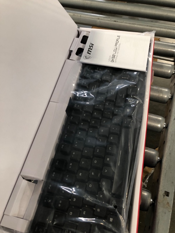 Photo 1 of MSI Vigor GK50 Low Profile Gaming Keyboard