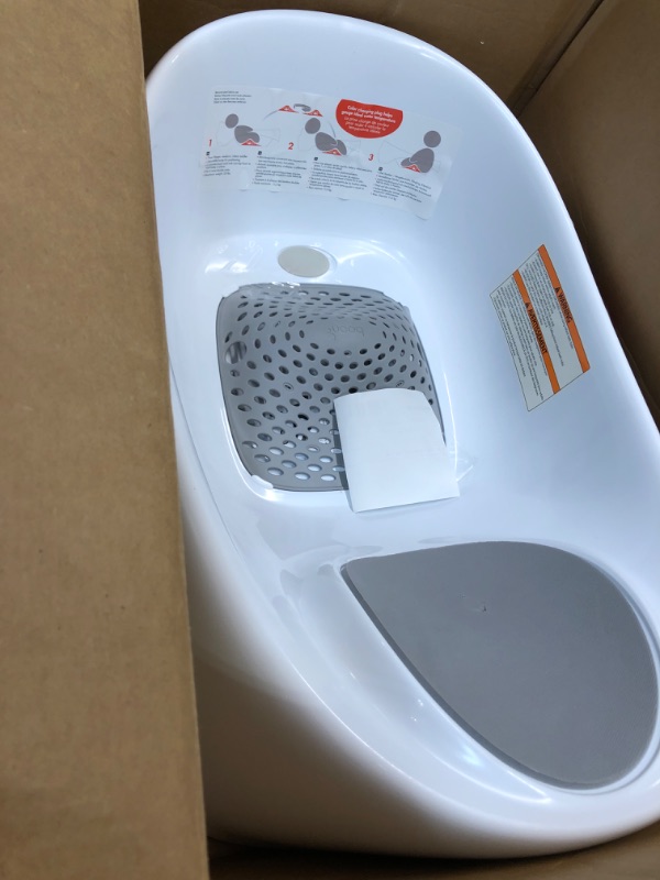 Photo 2 of Boon SOAK™ 3-Stage Bathtub - Gray
