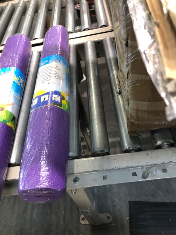 Photo 1 of 68" L X 24"W X 0.12 " TH YOGA MAT PURPLE ( 1 SINGLE MAT )