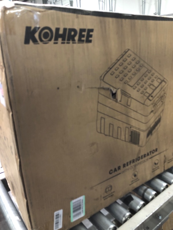 Photo 1 of Kohree Portable Refrigerator Car Fridge Freezer 53 Quart(50L) Dual Zone Dual Control, 12 volt Refrigerator Travel Electric Cooler DC12/24V AC110V/240V for Truck RV Vehicles Camping -4?-50? [Upgrade] 53Qt Dual Control