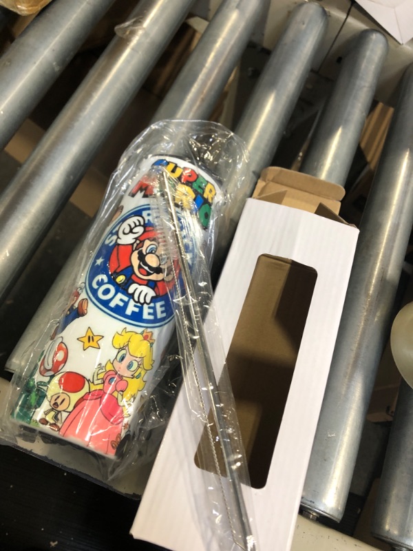 Photo 1 of 20 OZ SKINNY TUMBLER SUPER MARIO STARBUCKS COFFEE