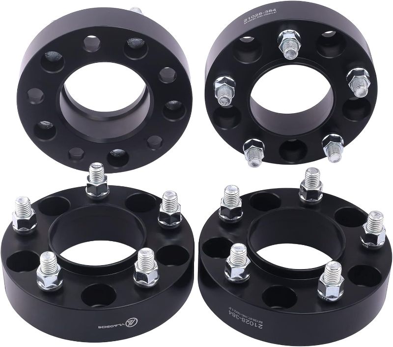 Photo 1 of Black Forged 5x135 Hubcentric Wheel Spacers 1.5 Inch with 14x2 Studs