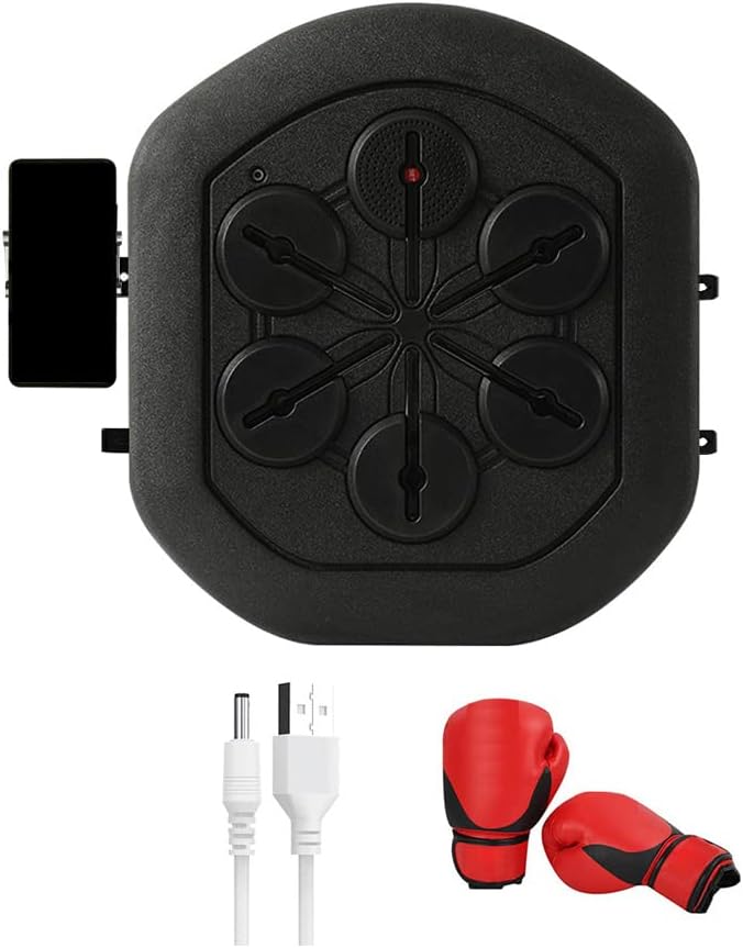 Photo 1 of 

XGURWSSR Boxing Machine Wall Mounted Music Boxing Machine Indoor with Boxing Glove Kids Adult Rechargeable Lighted Boxing Equipment Game Products Machine