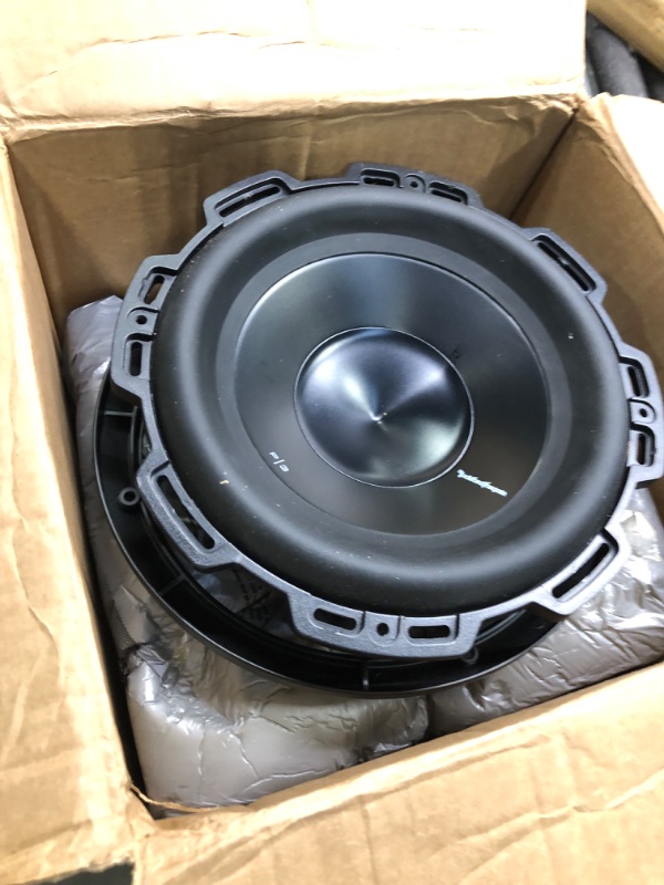 Photo 2 of Rockford Fosgate Punch P3D4-10 10" 1000 Watt Peak / 500 Watt RMS Dual 4 Ohm Car Subwoofer with Anodized Aluminum Cone