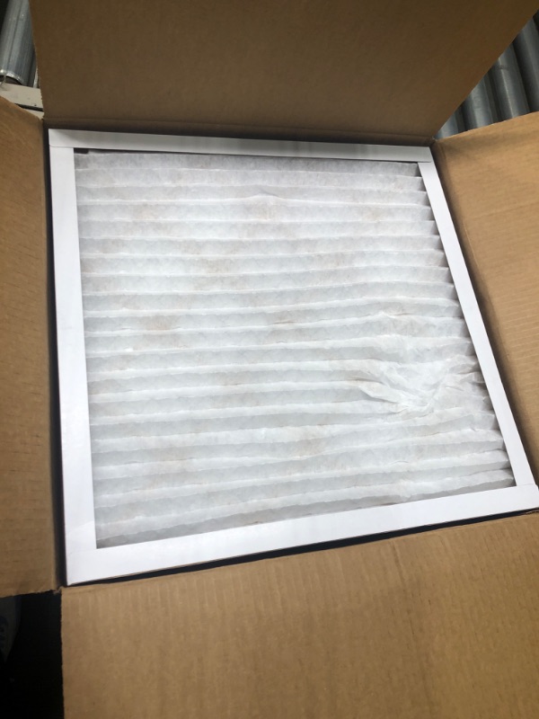 Photo 3 of Aerostar 20x20x1 MERV 8 Pleated Air Filter, AC Furnace Air Filter, 4 Pack (Actual Size: 19 3/4"x19 3/4"x3/4") 20x20x1 Air Filter 20x20x1