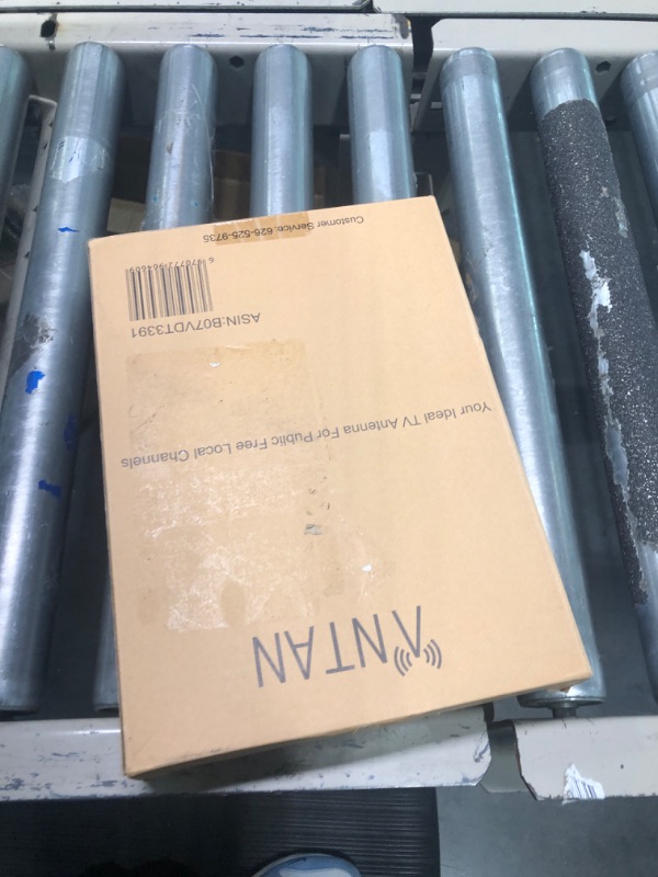 Photo 2 of ANTAN Indoor Window HDTV Antenna 35 45 Miles Range Support 8K 4K 1080P UHF VHF view HDTV Channels with Longer 16.5ft Coaxial Cable