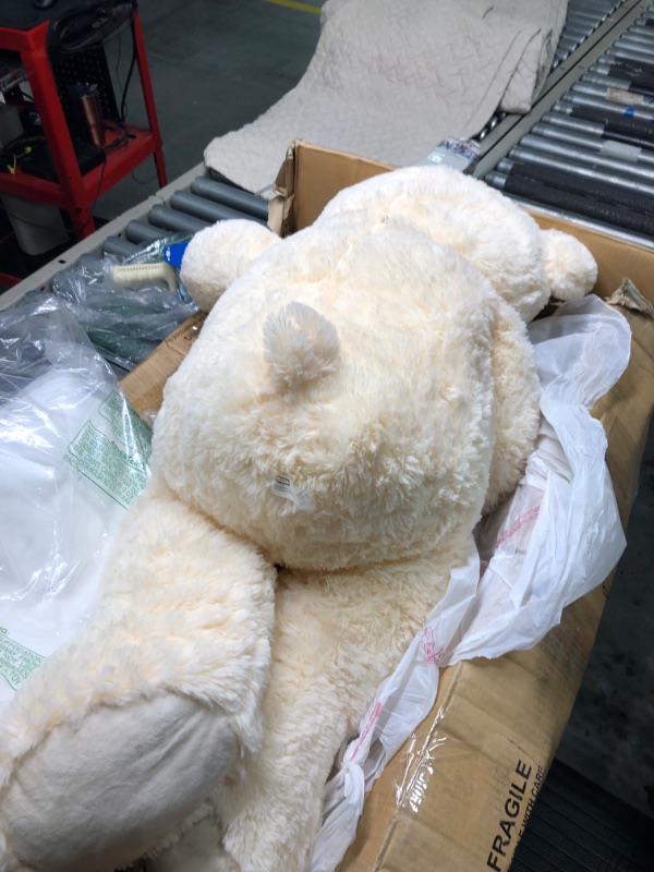 Photo 4 of *FEET DON'T HAVE BROWN PAWS, THEY ARE SOLID WHITE* SEE PICS
MorisMos Giant Teddy Bear Stuffed Animal, Big Teddy Bear Life Size, 35 in Large Teddy Bear Cuddly Soft for Baby Shower, Boys, Girls Cream