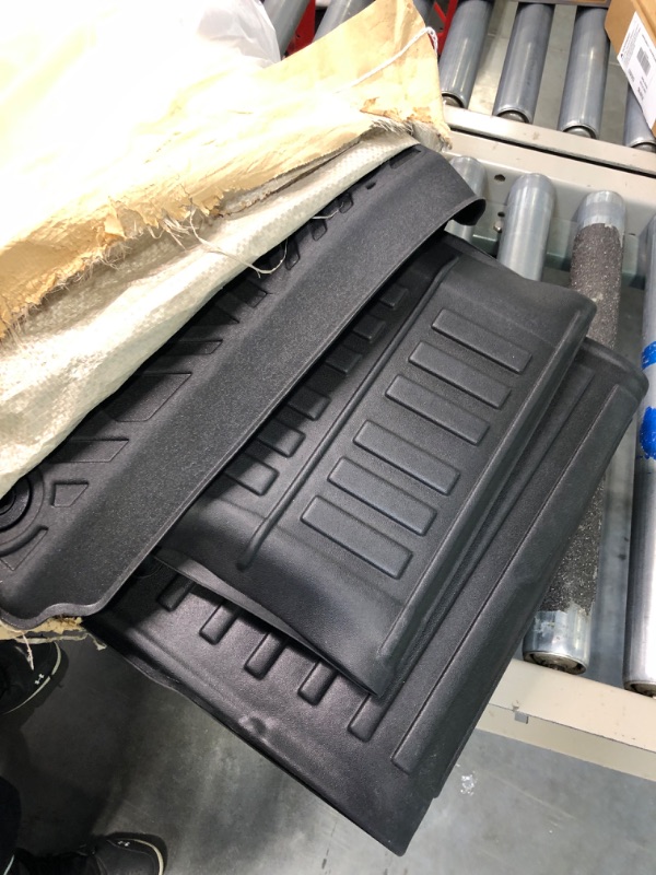 Photo 1 of T TGBROS Floor Mats Custom Fit for 2022-2023 Jeep Wagoneer/Grand Wagoneer (7/8 Passenger Model) All Weather Black 3 Row Floor Liners Non-Slip TPE