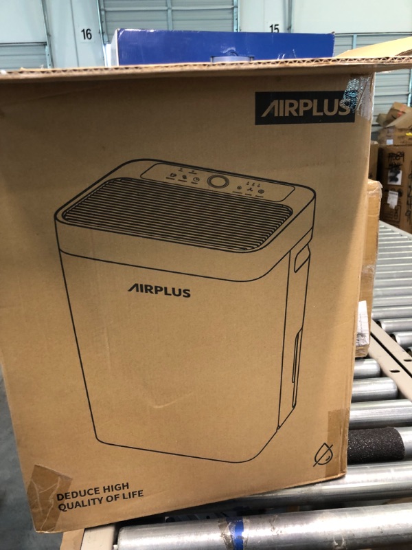 Photo 2 of AIRPLUS 4500 Sq. Ft Dehumidifier for Basement with Drain Hose, 70 Pints Dehumidifier for Home (AP2008) 70 Pints/Day 4,500 Sq. Ft