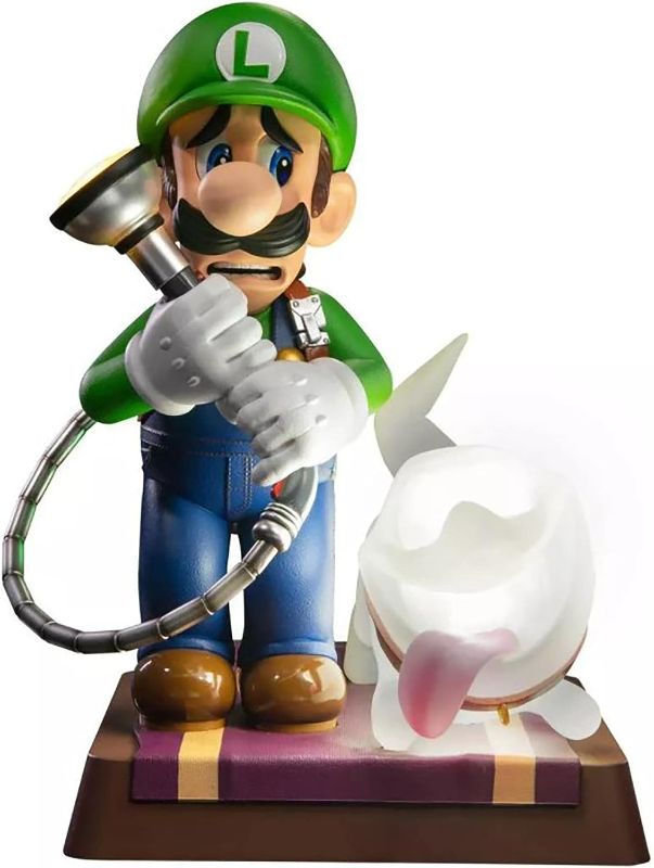 Photo 1 of First 4 Figures Luigis Mansion 3 Luigi and Polterpup 9-Inch PVC Collector Edition Statue