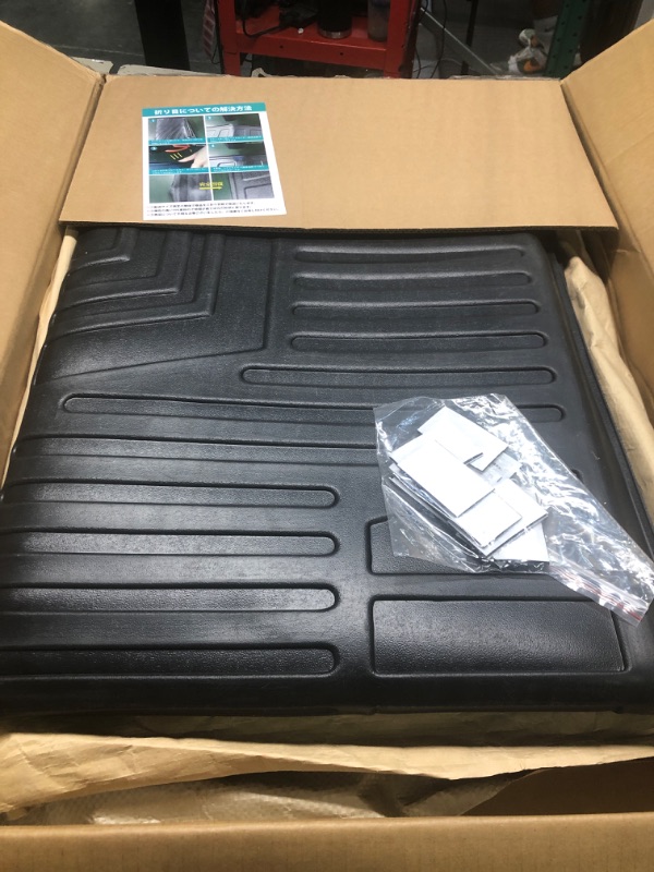 Photo 3 of Mixsuper Custom Fit 2 Row Floor Mats & Truck Bed Liner Set for 2022-2023 Ford Maverick (Only Fits Hybrid Models) All Weather Foor Liners & Truck Bed Liner Set Black https://a.co/d/2ymYTed..