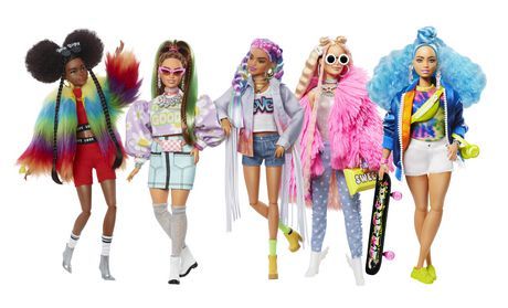 Photo 1 of Mattel Games Barbie Extra Pack 5 Figure Multicolor
