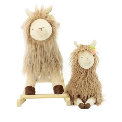 Photo 1 of Great for Adding to Your Baby's Nursery, This Darling Duo Rocking Llama and Plush Llama Toy from Soft Landing Will Elicit Loads of Smiles. Both Pl
