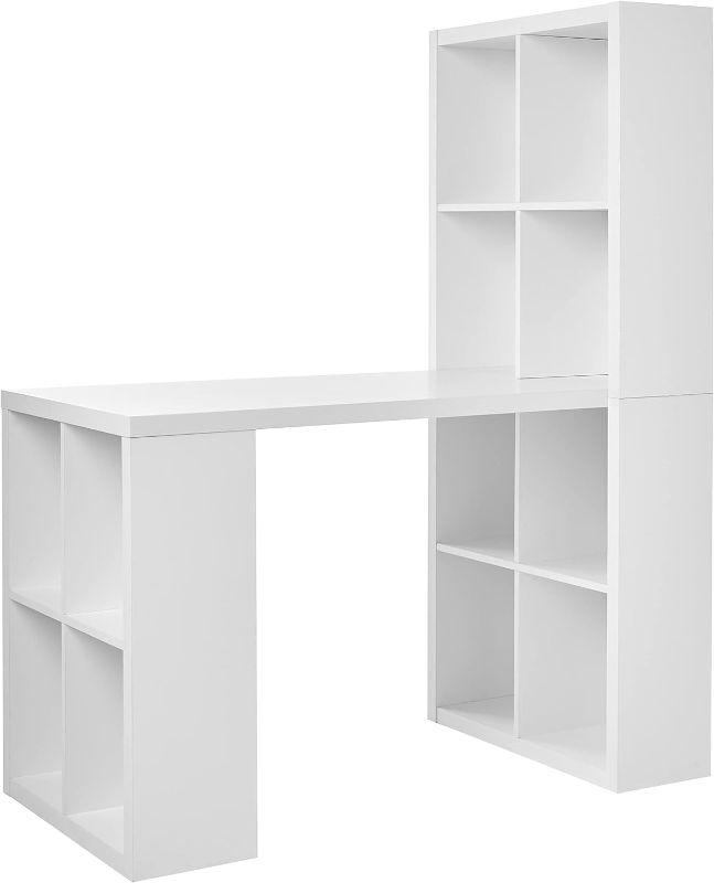 Photo 1 of Ameriwood Home London Hobby Contemporary Desk, White
