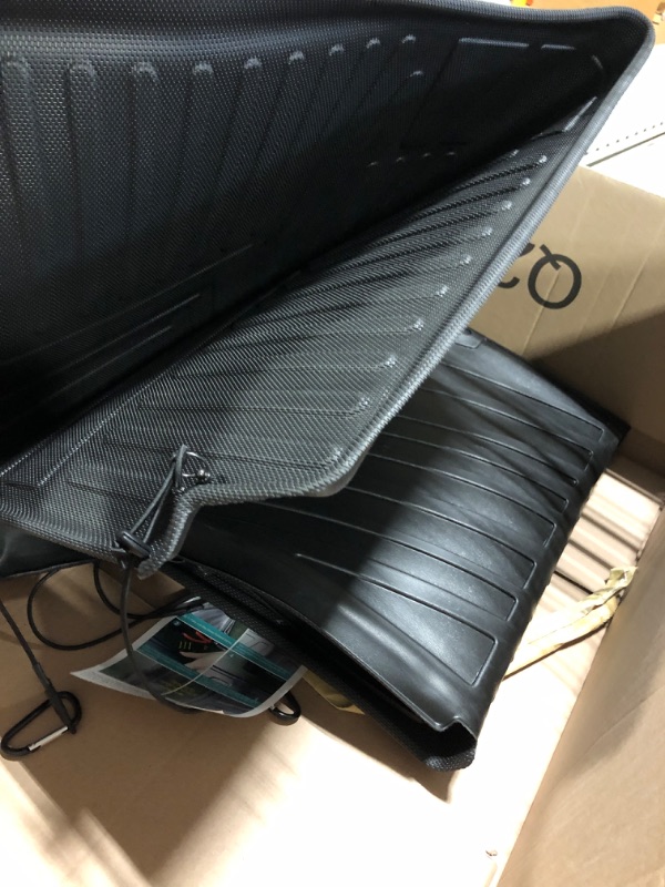 Photo 1 of Mixsuper Truck Bed Mat Compatible with 2022-2023 Ford Maverick All Weather Pickup Truck Rugged Bed Liner TPE Durable Odorless Black Bed Mat for 2022-2023 Ford Maverick