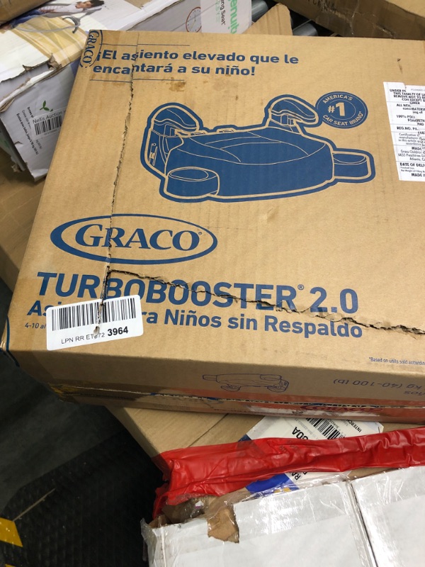 Photo 2 of Graco TurboBooster 2.0 Backless Booster Car Seat, Denton