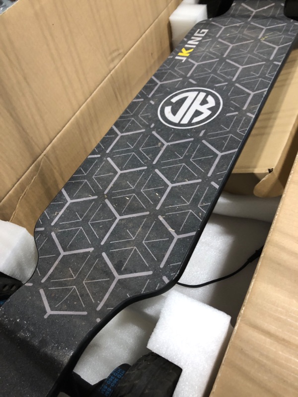 Photo 3 of JKING Electric Skateboard Electric Longboard with Remote Control Skateboard,1800W Dual Brushless Motor ,24 MPH Top Speed?18.6 Miles Range,4 Speed Adjustment?Max Load 330 Lbs,12 Months Warranty