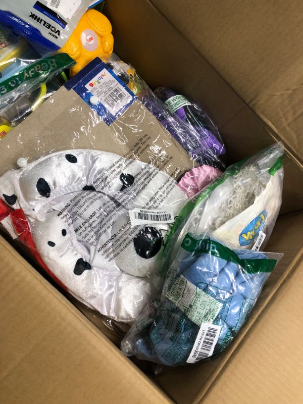 Photo 1 of BOX OF VARIOUS USED/NEW KIDS ITEMS/TOYS