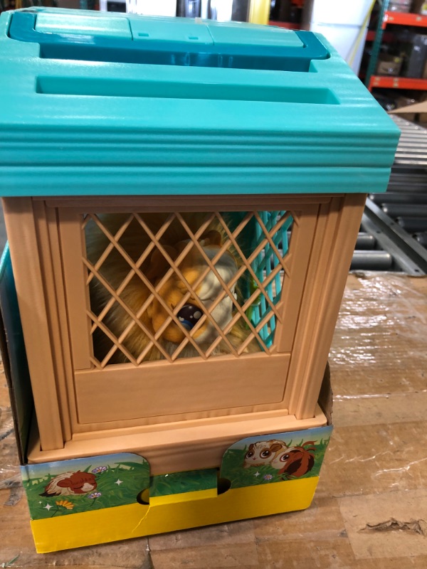 Photo 1 of Little Live Pets - Mama Surprise | Soft, Interactive Guinea Pig and her Hutch, and her 3 Babies. 20+ Sounds & Reactions. for Kids Ages 4+, Multicolor, 7.8 x 11.93 x 11.38 inches