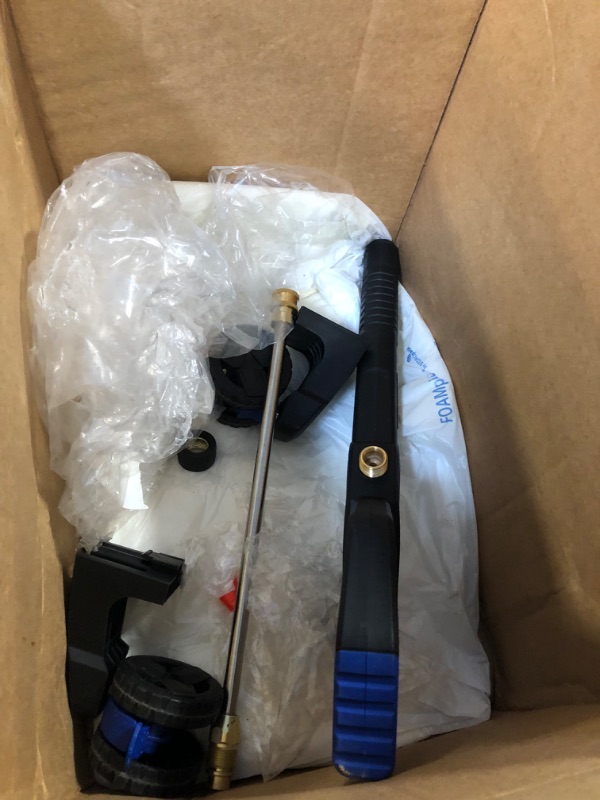 Photo 3 of ***Handle malfunction***Westinghouse ePX3100v Electric Pressure Washer, 2100 Max PSI 1.76 Max GPM, Built-in Carry Handle, Detachable Foam Cannon, Pro-Style Steel Wand, 4-Nozzle Set...
