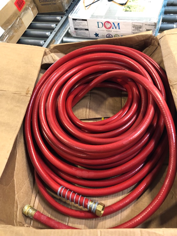 Photo 3 of  Pro Commercial Hose 3/4 Inch x 75 Feet, Red