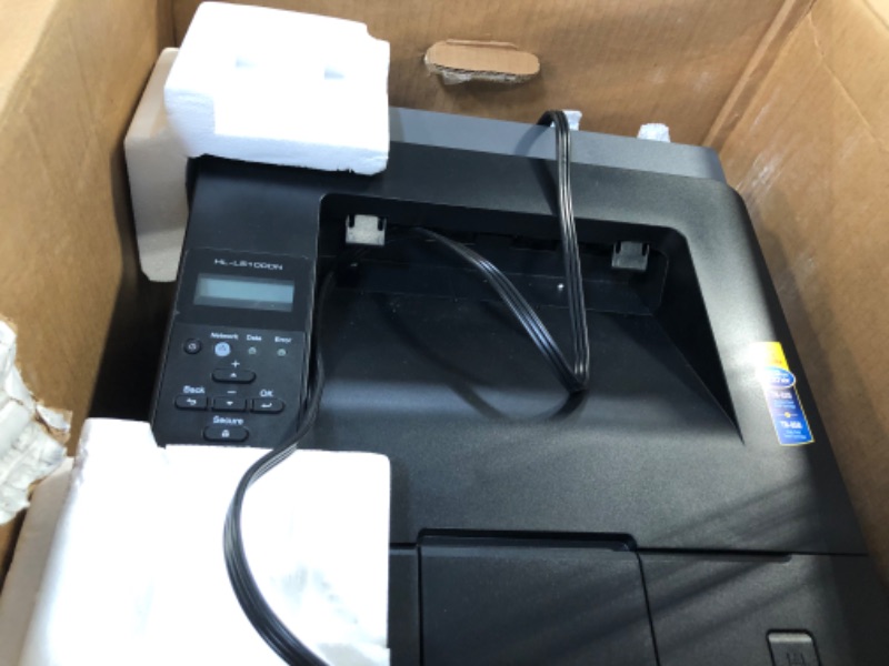 Photo 5 of Brother Monochrome Laser Printer, RHL-L5100DN, Duplex Two-Sided Printing, Ethernet Network Interface, Mobile Printing, Amazon Dash Replenishment Ready (Refurbished) (Renewed Premium) Renewed Model: RHLL5100DN Printer