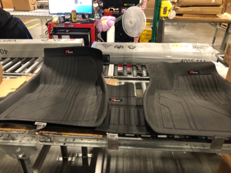 Photo 1 of Tesla Model 3 Floor Mats Liners for 2023 2022 2021 3 pcs All Weather Floor Mat Liners Model 3 TPE XPE Car Mats, BHASD Tesla Model 3 Accessaries Floor Mats 2023 2022 2021 (Set of 3)
