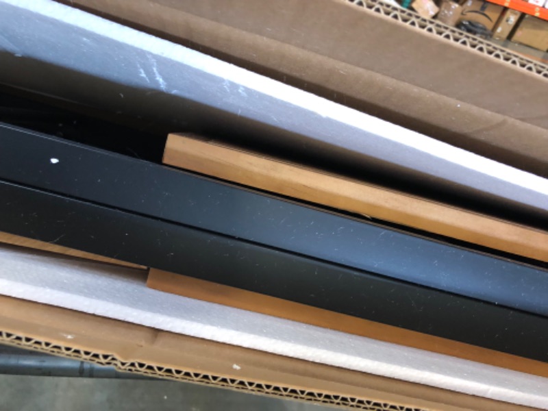 Photo 1 of Crofy Rustic Industrial Style Bookshelf, 3 Tier Real Wood Bookshelf, Metal Book Shelf for Storage, Vintage Bookcase for Office Organization and Storage, 12.6 D x 23.62 W x 36.61 H Inches, Black Black 3 Tier