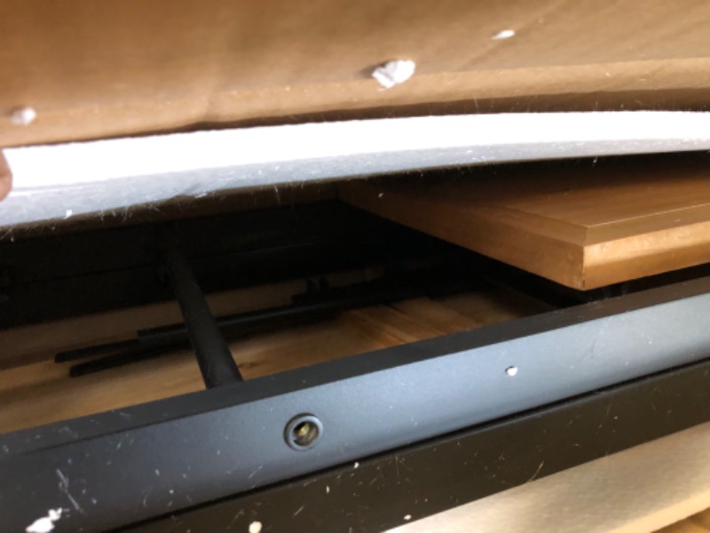 Photo 1 of Crofy Rustic Industrial Style Bookshelf, 3 Tier Real Wood Bookshelf, Metal Book Shelf for Storage, Vintage Bookcase for Office Organization and Storage, 12.6 D x 23.62 W x 36.61 H Inches, Black Black 3 Tier