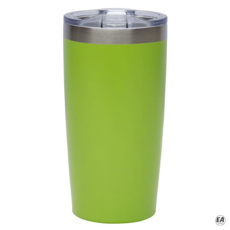 Photo 1 of 20 oz. Double Wall Stainless Steel Tumbler LIME