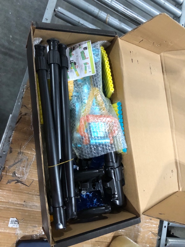 Photo 1 of ArtCreativity Electronic Gatling Toy Gun for Kids, Rapid Toy Machine Gun with Foam Suction Darts and Accessories, Kids’ Revolving Toy Gun with Automatic and Manual Mode, Great Gift Idea Gatling Gun