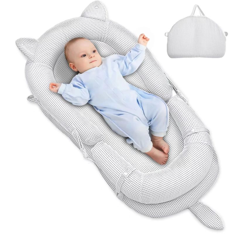 Photo 1 of ??Breathable & Soft Material?Our Baby Lounger is made from the highest quality. Baby nest adopts 100% breathable...
