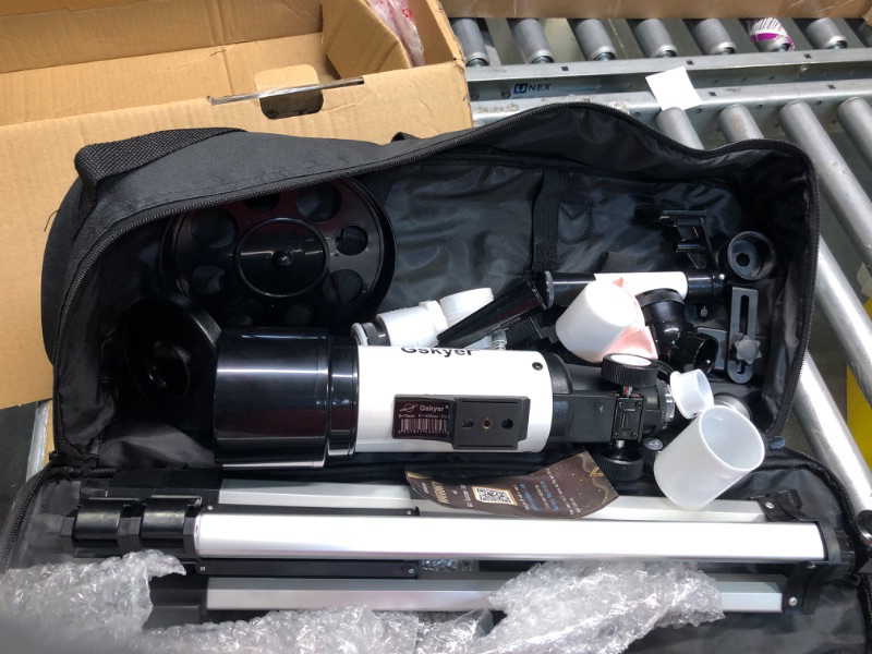 Photo 1 of Gskyer Telescope, 70mm Aperture 400mm AZ Mount Astronomical Refracting Telescope for Kids Beginners - Travel Telescope with Carry Bag, Phone Adapter and Wireless Remote