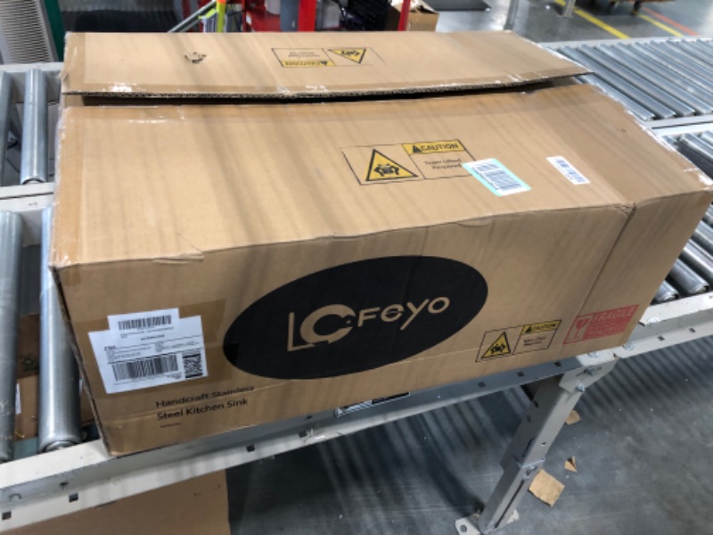 Photo 1 of 27 Inch Undermount Sink - Lofeyo 27" x 18" Kitchen Sink Stainless Steel 16 Gauge Round Corner Single Bowl Undermount Kitchen Sink Basin 27"x18"x10" Stainless Steel