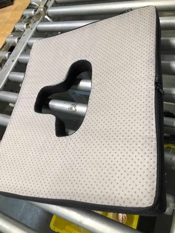 Photo 1 of Hemorrhoid Pillow, Triangular Beveled with T-Opening to Prevent Pressure sores in paralyzed Individuals