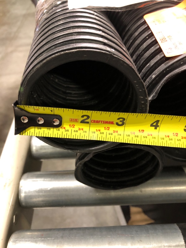 Photo 3 of 3.5 INCH FLEX HOSE. ABOUT 9 FT LONG
3 PCS