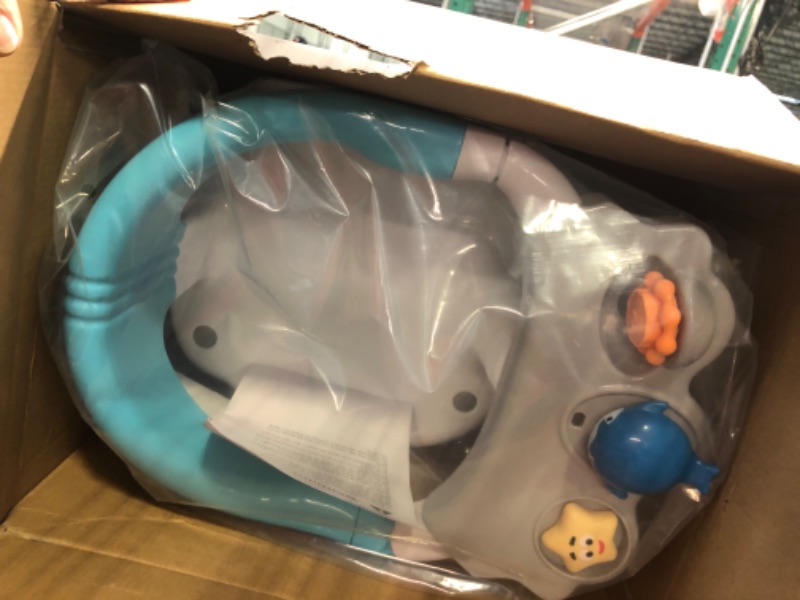 Photo 1 of Baby Bath Seat [Original],Infant Bath Seat,Bath Seat for Baby,Baby Bathtub Seat for Sit-Up 6-36 Months 4 Suction Cups Stability (White)