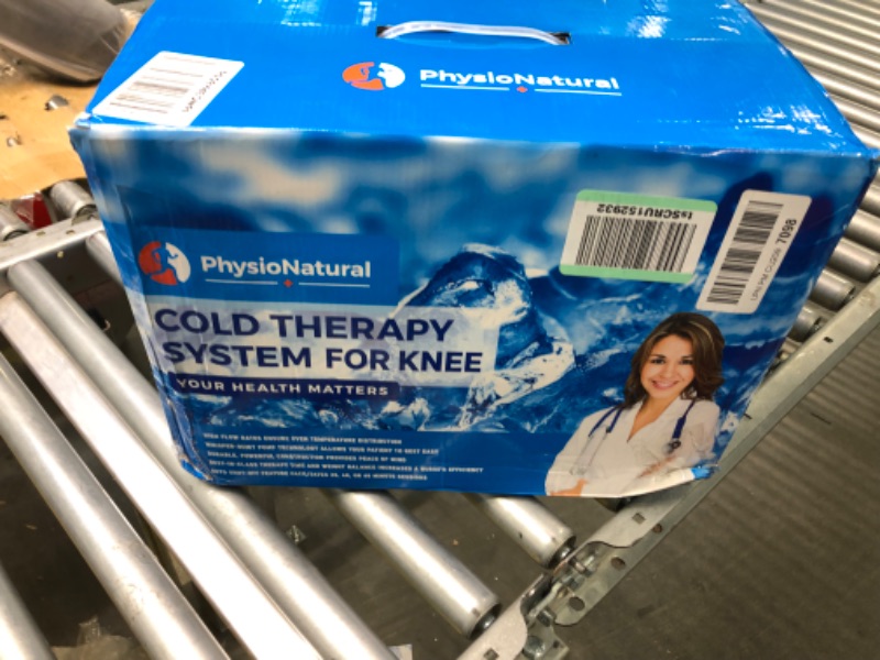 Photo 1 of Cold Therapy System with Universal Pad for Hip, Back or Knee — Post-Surgery Care, Back Surgeries, Spinal Fusion, Hip Replacement, Osteoarthritis, ACL, MCL, Swelling, Sprains — Cryotherapy Freeze Kit Universal Pad - Hip, Back, Knee