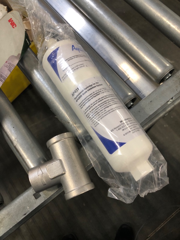 Photo 1 of 3M Aqua-Pure Whole House Scale Inhibition Inline Water System AP430SS, Helps Prevent Scale Build Up On Hot Water Heaters and Boilers
