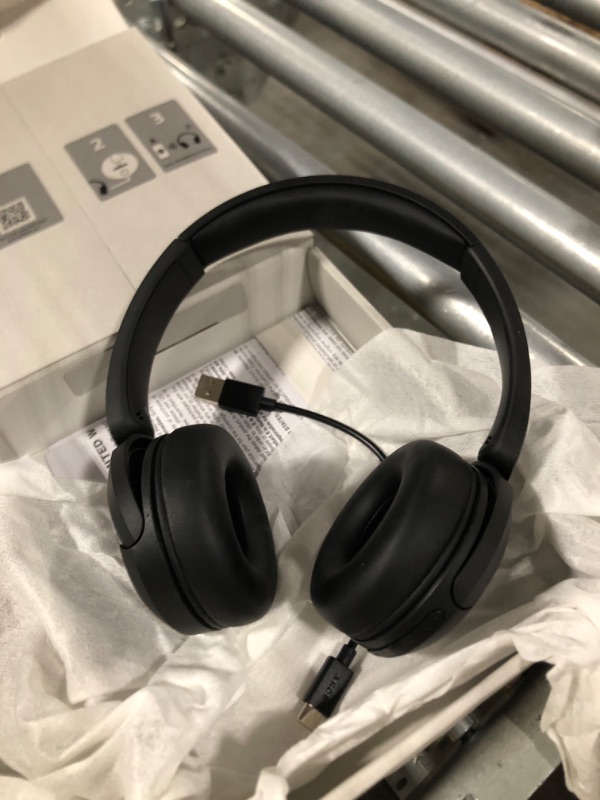 Photo 1 of Sony WH-CH520 Wireless Headphones Bluetooth On-Ear Headset with Microphone, Black New