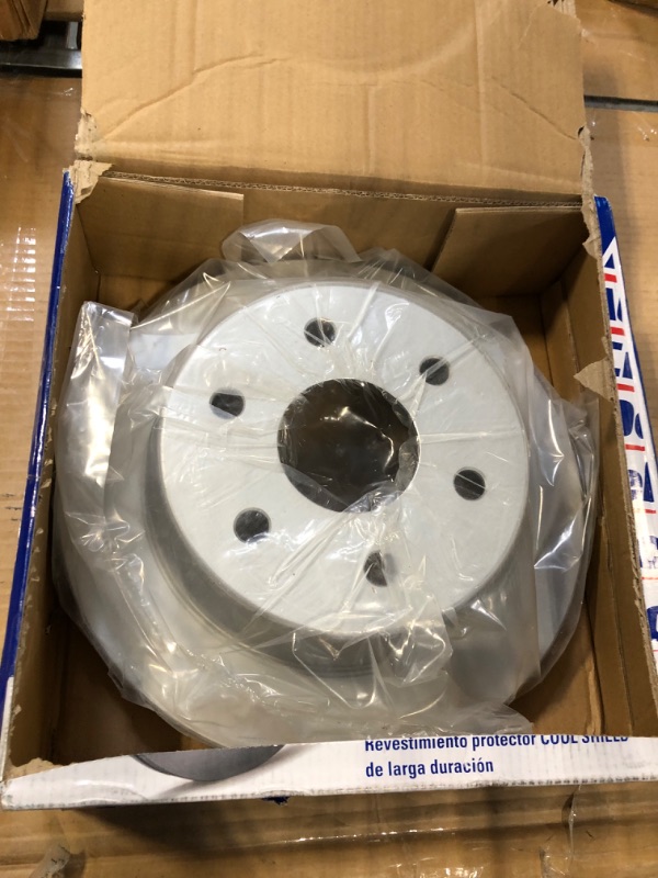 Photo 3 of ACDelco Advantage 18A1412AC Coated Rear Disc Brake Rotor