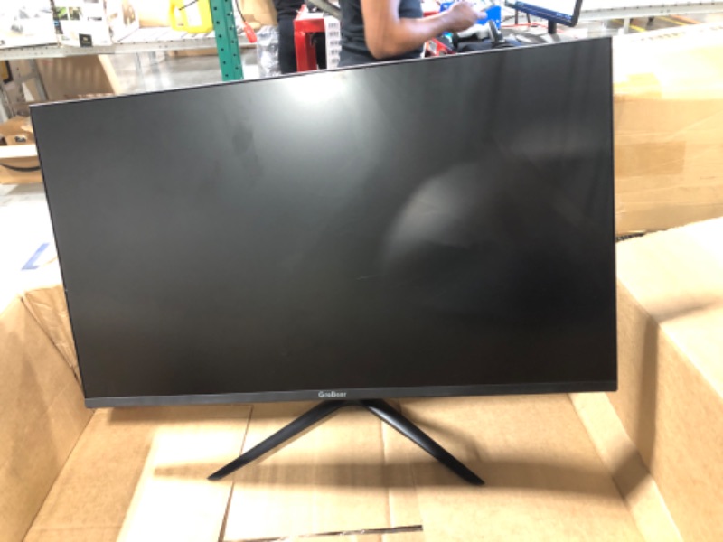 Photo 2 of GreBear 24 Inch Computer Monitor, FHD 1080p PC Monitor 75hz Built in Speakers, 99% sRGB Low Blue Light Anti-Glare VA Screen Desktop Display w/HDMI/USB Type-C/Freesync Tilt Adjustable 75 x 75 mm VESA 24.0 Inch