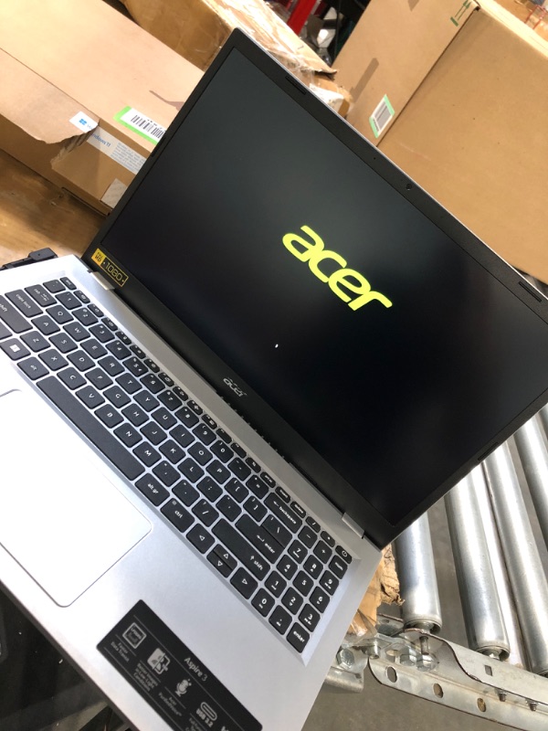 Photo 5 of Acer Aspire 3 A315-24P-R7VH Slim Laptop | 15.6" Full HD IPS Display | AMD Ryzen 3 7320U Quad-Core Processor | AMD Radeon Graphics | 8GB LPDDR5 | 128GB NVMe SSD | Wi-Fi 6 | Windows 11 Home in S Mode R3 7320U