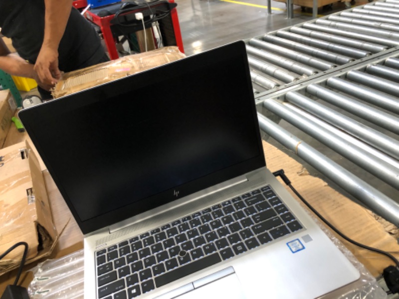 Photo 2 of ***FOR PARTS ONLY - NEEDS RESET and FRESH WINDOWS INSTALLATION*** HP EliteBook 840 G5 14 FHD Core i5-8350U 1.7GHz, 16GB RAM, 256GB SSD, Windows 10 Pro 64Bit, CAM (Renewed)