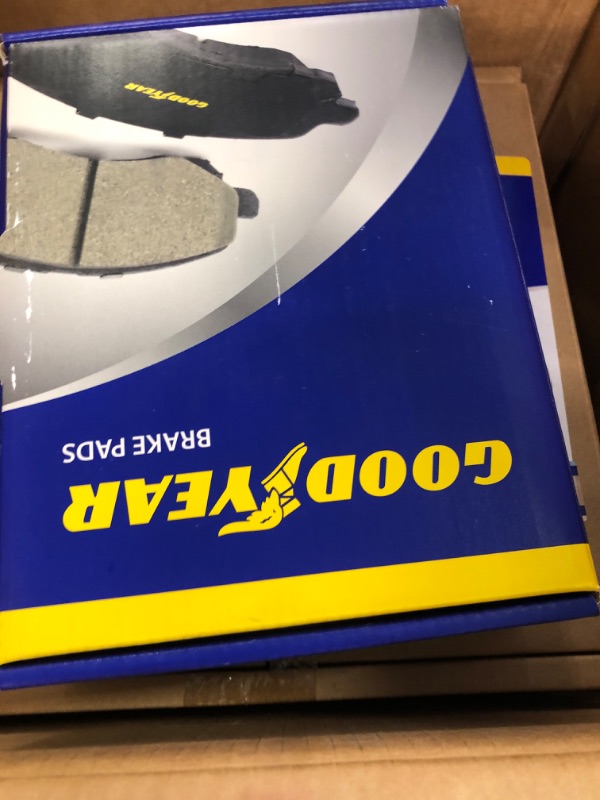 Photo 3 of Goodyear Brakes PRK39638R | Rear Premium Brake Kit with Pair (2) of AntiOx Coated Brake Rotors and Semi-Metallic Brake Pads fits Chrysler Cirrus 10-07