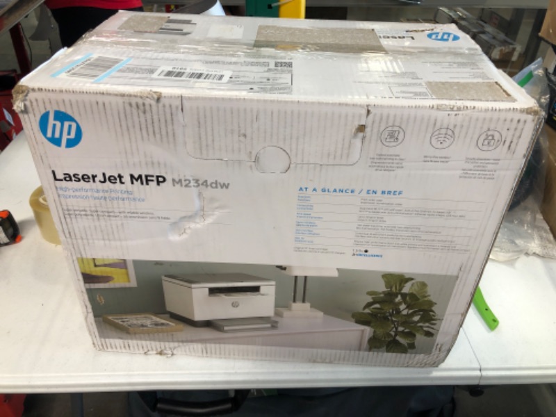 Photo 3 of HP Laserjet MFP M234dw Wireless Black & White All-in-One Printer, with Fast 2-Sided Printing (6GW99F) and Instant Ink $5 Prepaid Code Printer + Instant Ink