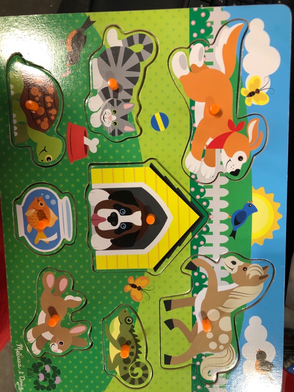 Photo 2 of Kid's Pets Peg Puzzle